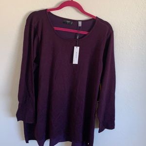 Plus size long sleeve shirt never worn!